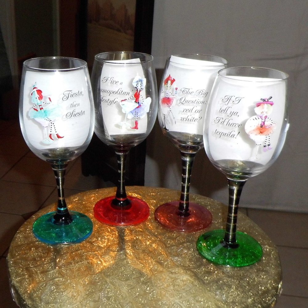 Wine Glasses - Limited Edition - Set/4